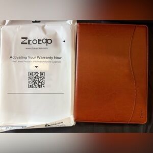 New Zcoctop IPad 10-11 Generation Brown Tablet Case Elegant